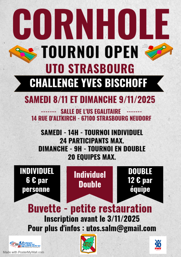 Cornhole Tournoi Yves Bischoff